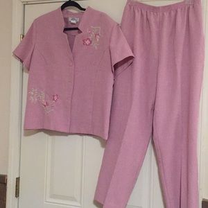 Vintage Adrian Delafield for Haband Pantsuit